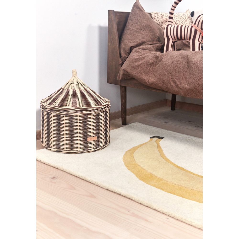 OYOY MINI tapis touffeté à la banane