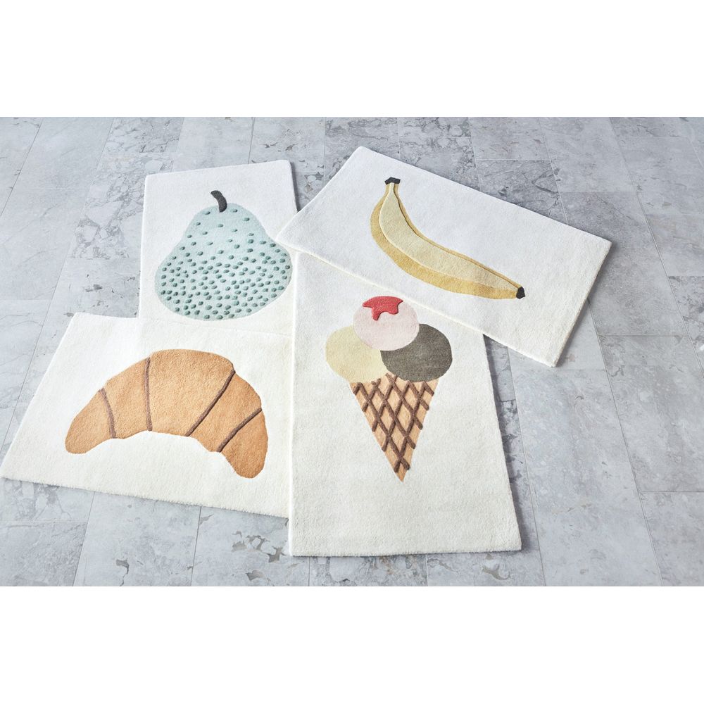 OYOY MINI tapis touffeté à la banane