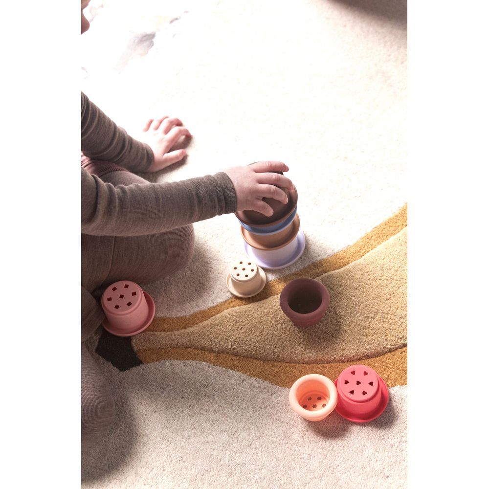 OYOY MINI tapis touffeté à la banane