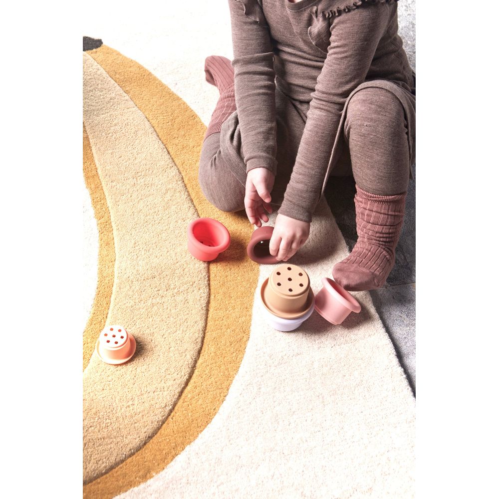 OYOY MINI tapis touffeté à la banane