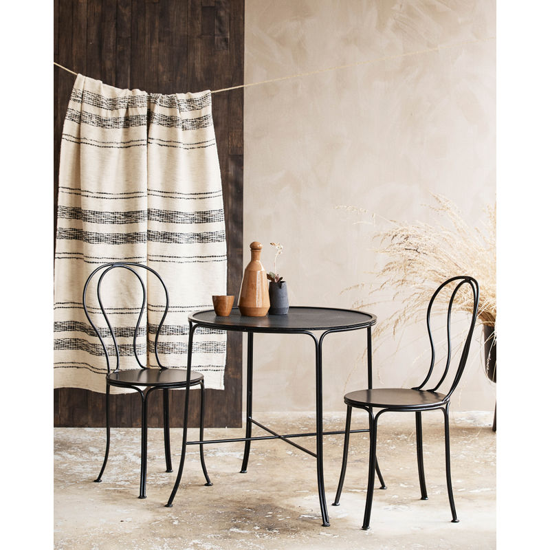 Nordal A/S ARAS mesa de jardín-negro