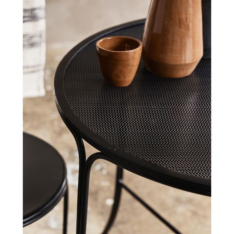 Nordal A/S ARAS mesa de jardín-negro