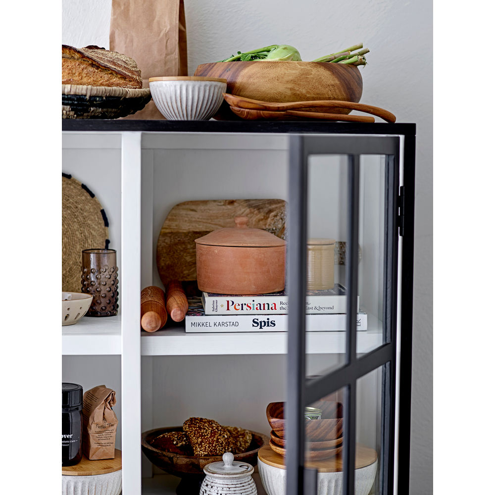 Bloomingville Opaal Kast, Zwart, Eik