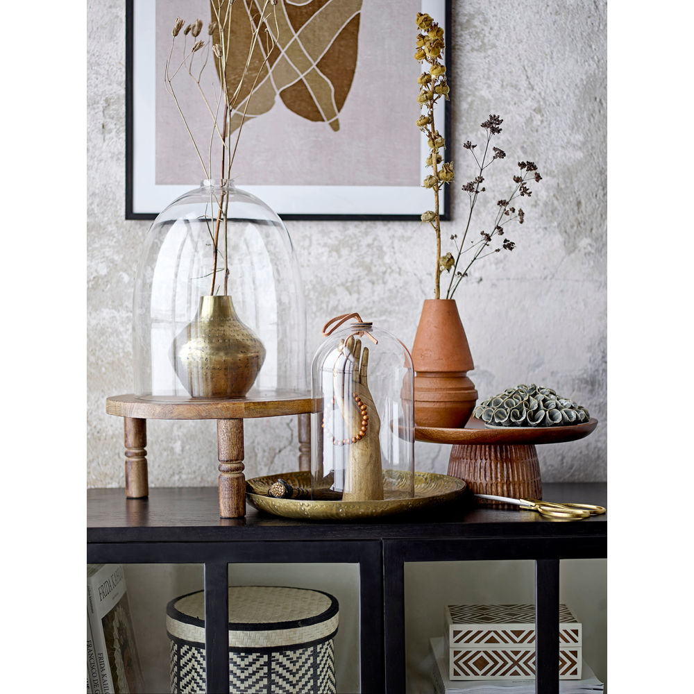 Bloomingville Opaal Kast, Zwart, Eik