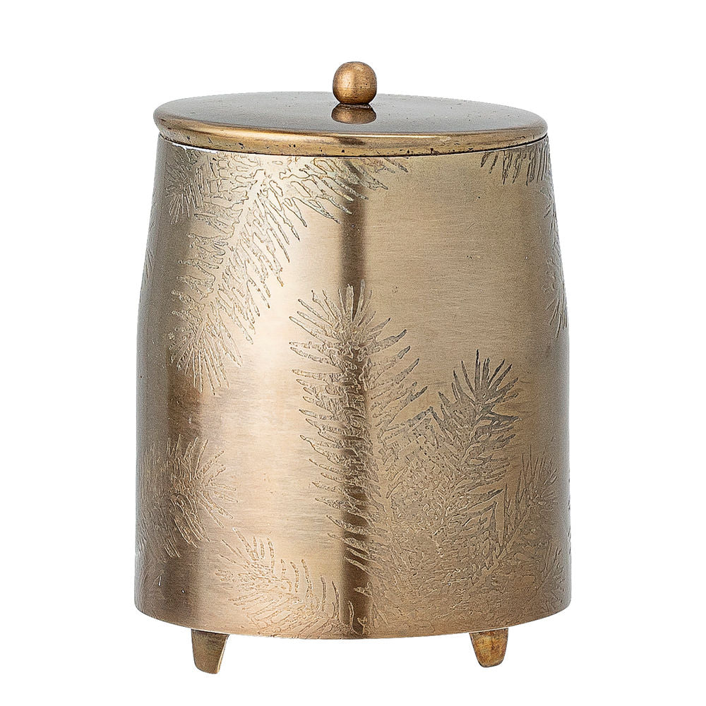 Bloomingville Jolee Pot met Deksel, Messing, Roestvrij Staal