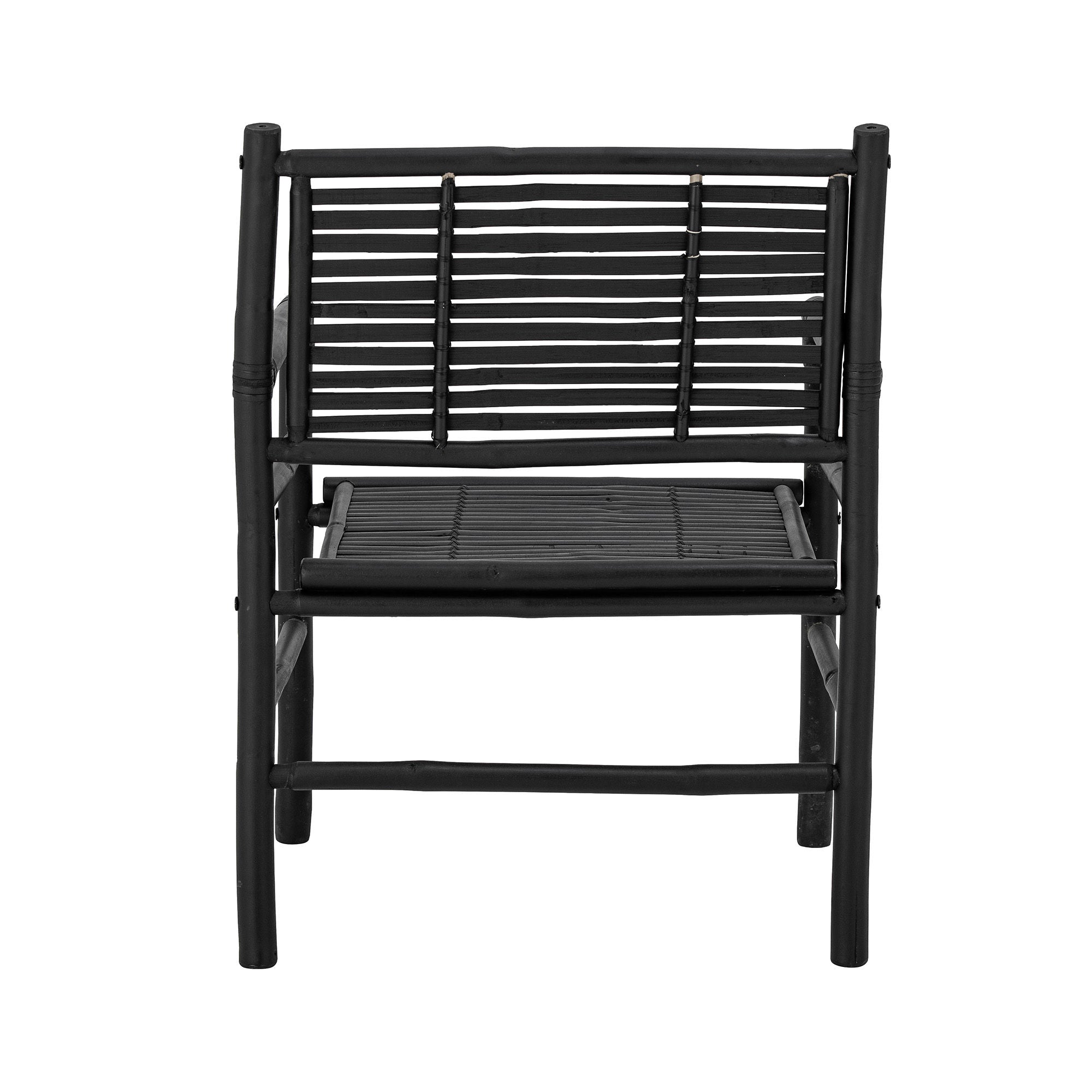 Bloomingville Silla Coen, Negro, Bambú