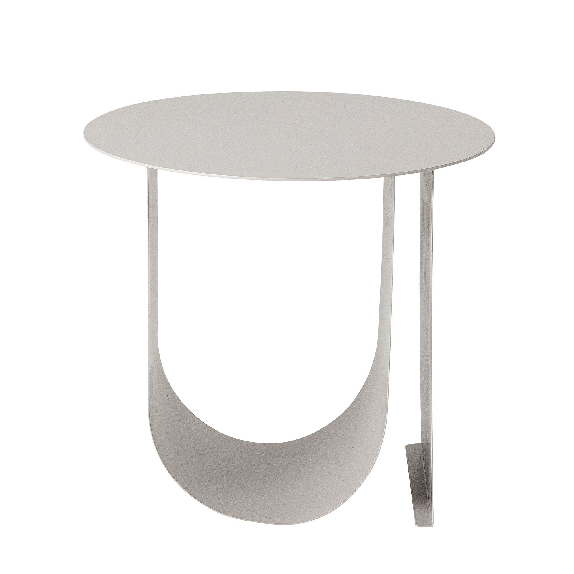 Bloomingville Table d'appoint Cher, Gris, Métal