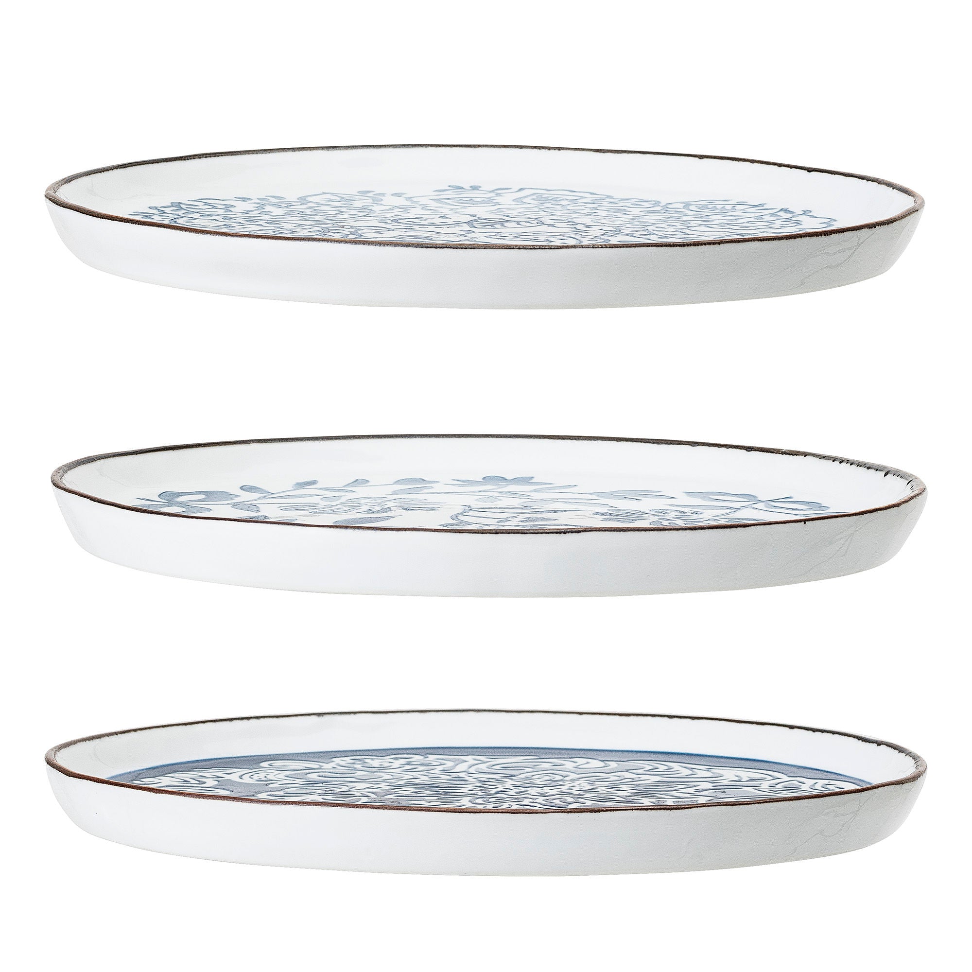 Bloomingville Molly Bord, Azul, Gres