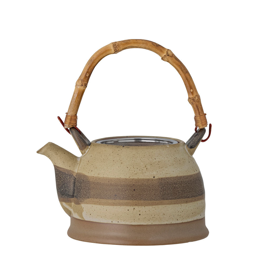 Bloomingville Solange Theepot, Natuur, Steengoed