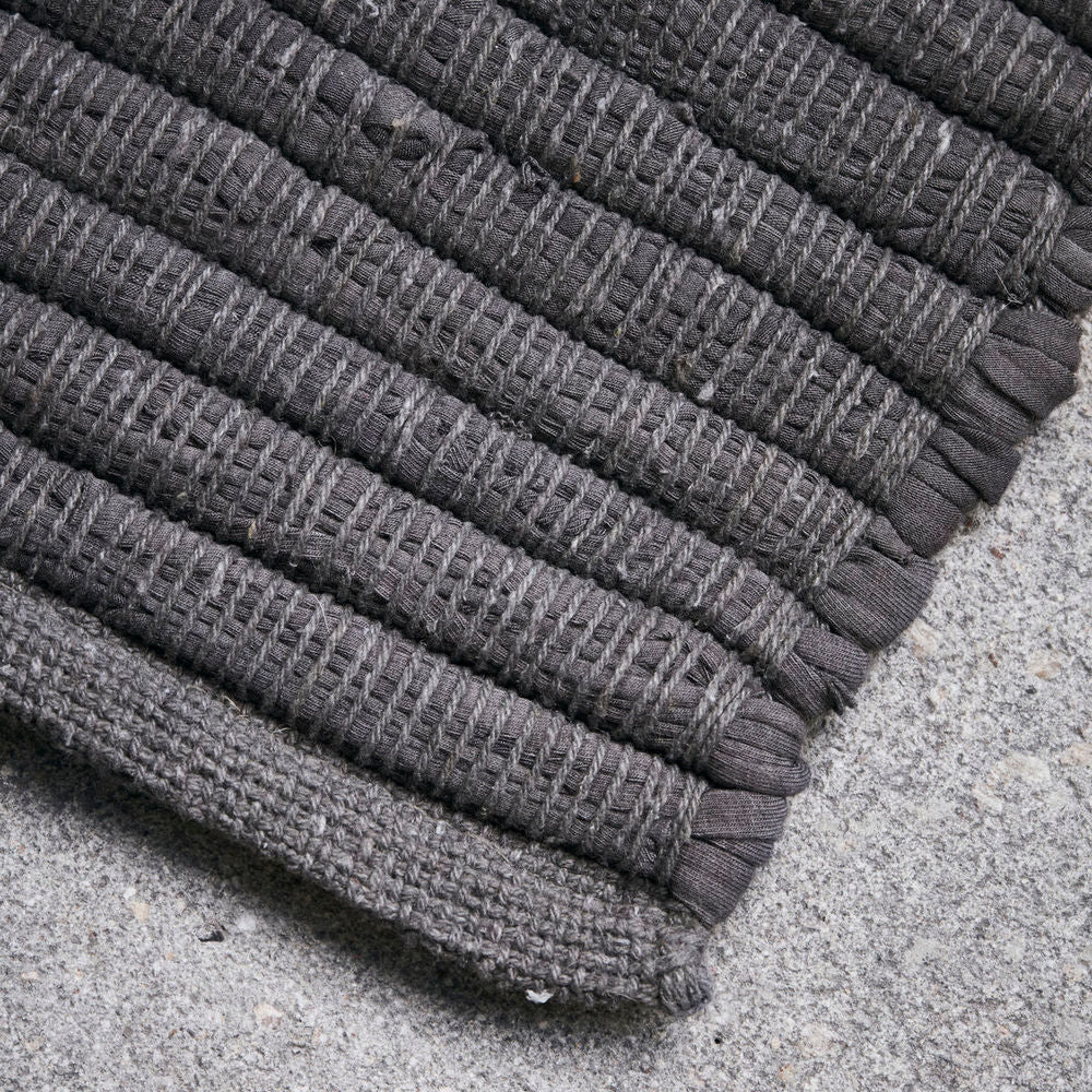 Alfombra House Doctor, Chindi, Gris