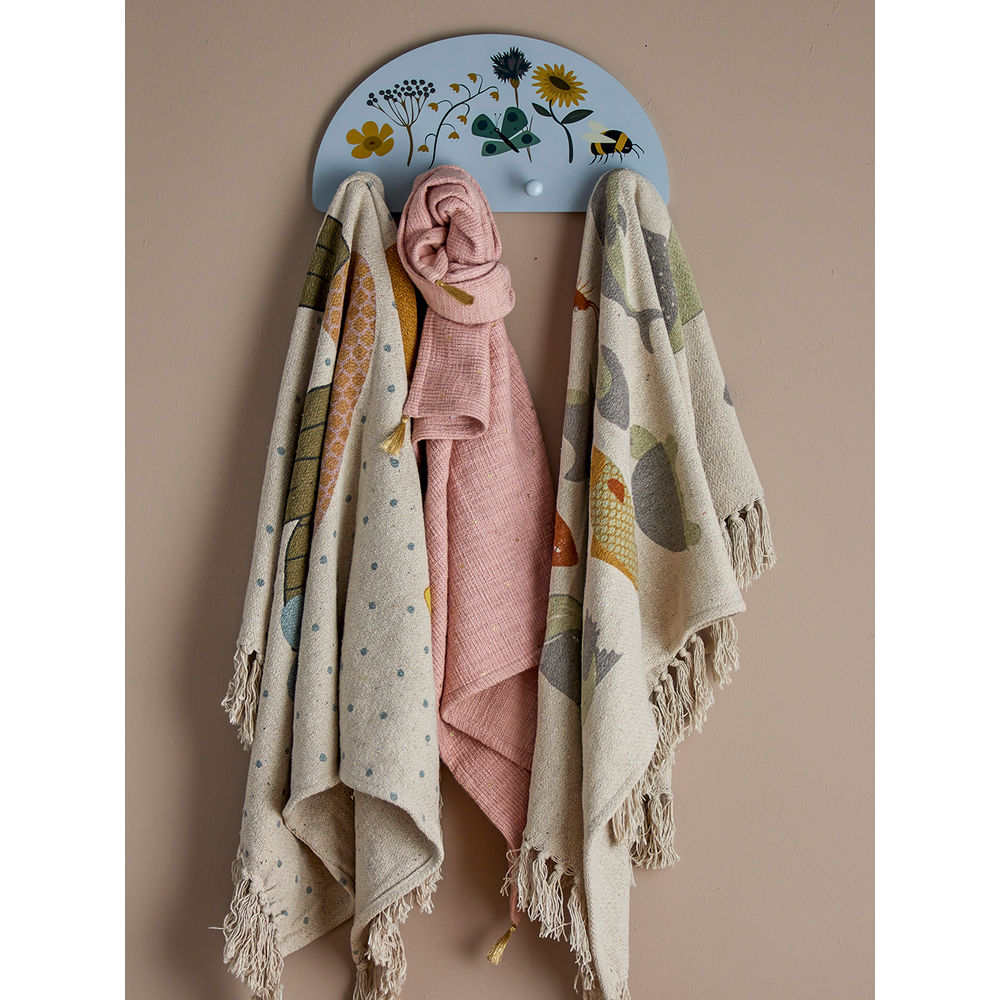 Bloomingville MINI Juliana Manteau Stok, Bleu, Lotus