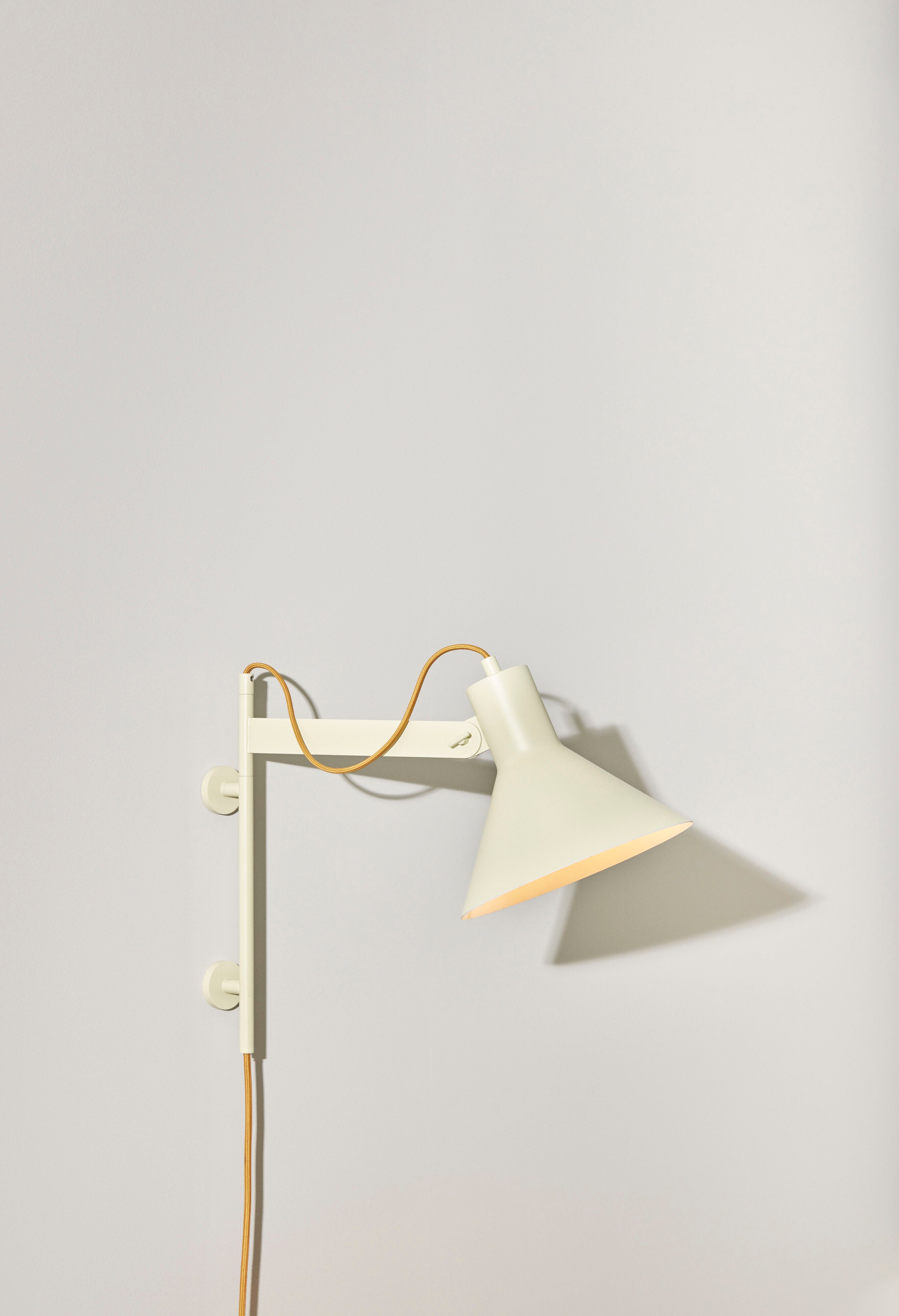 Hübsch Studio Lámpara de pared Beige/Naranja