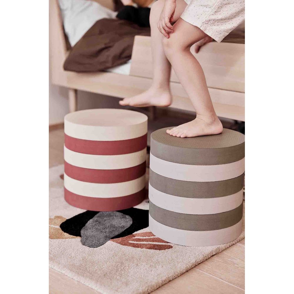 OYOY MINI Iro Stacking Crank-Oliva/Clay