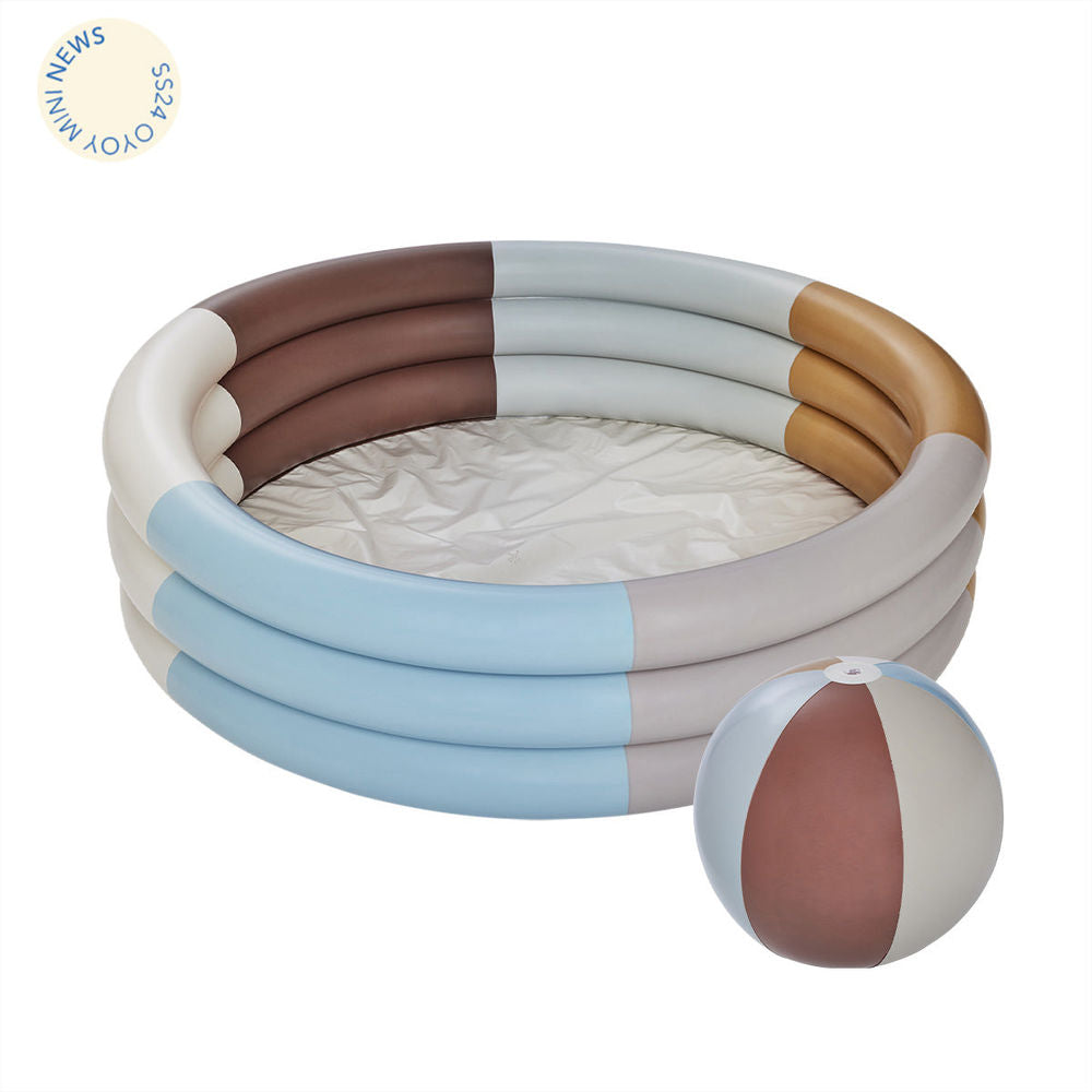 OYOY MINI Moni piscina grande y pelota de playa-Multi