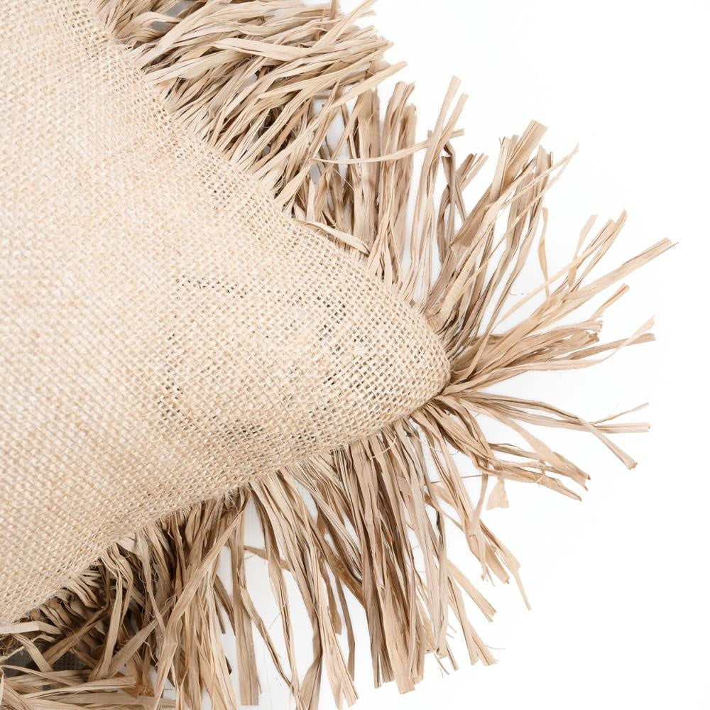 Basar Bizar The Jute Bonita Kissen bezug-Natur-30x50