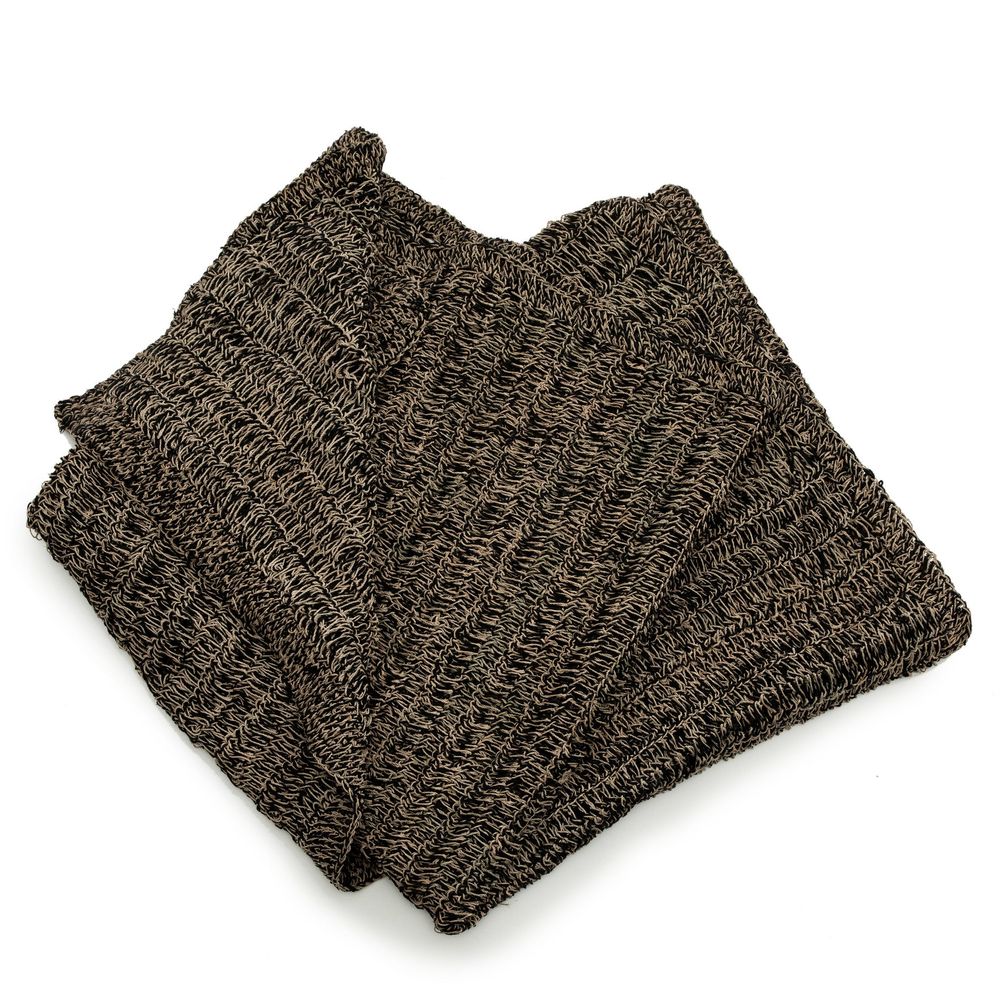 Alfombra Seagrass Bazar Bizarre-Black-200x300 Natural