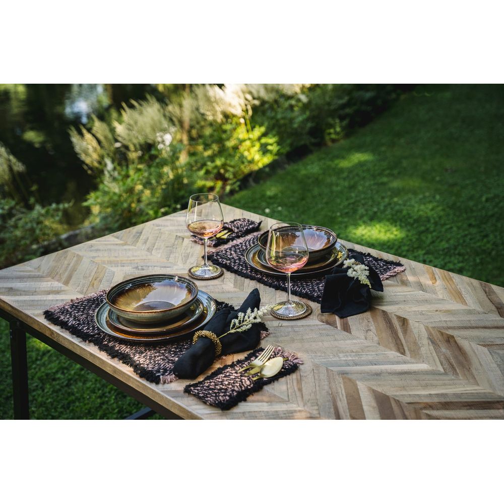 Bazar Bizar The Comporta Oval Scale-L-Juego de 4