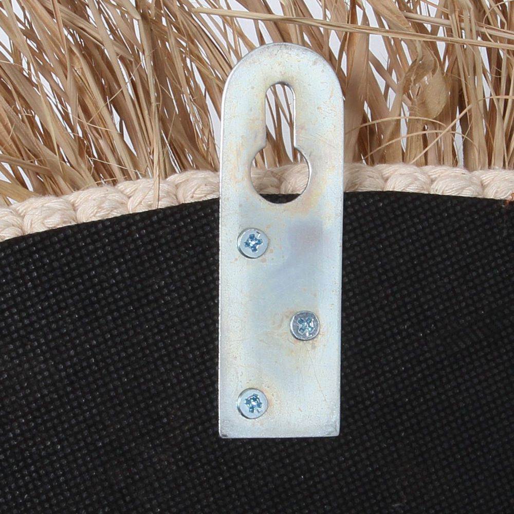 Bazar Bizarre Der Raffia Ingwer Spiegel-natürlich