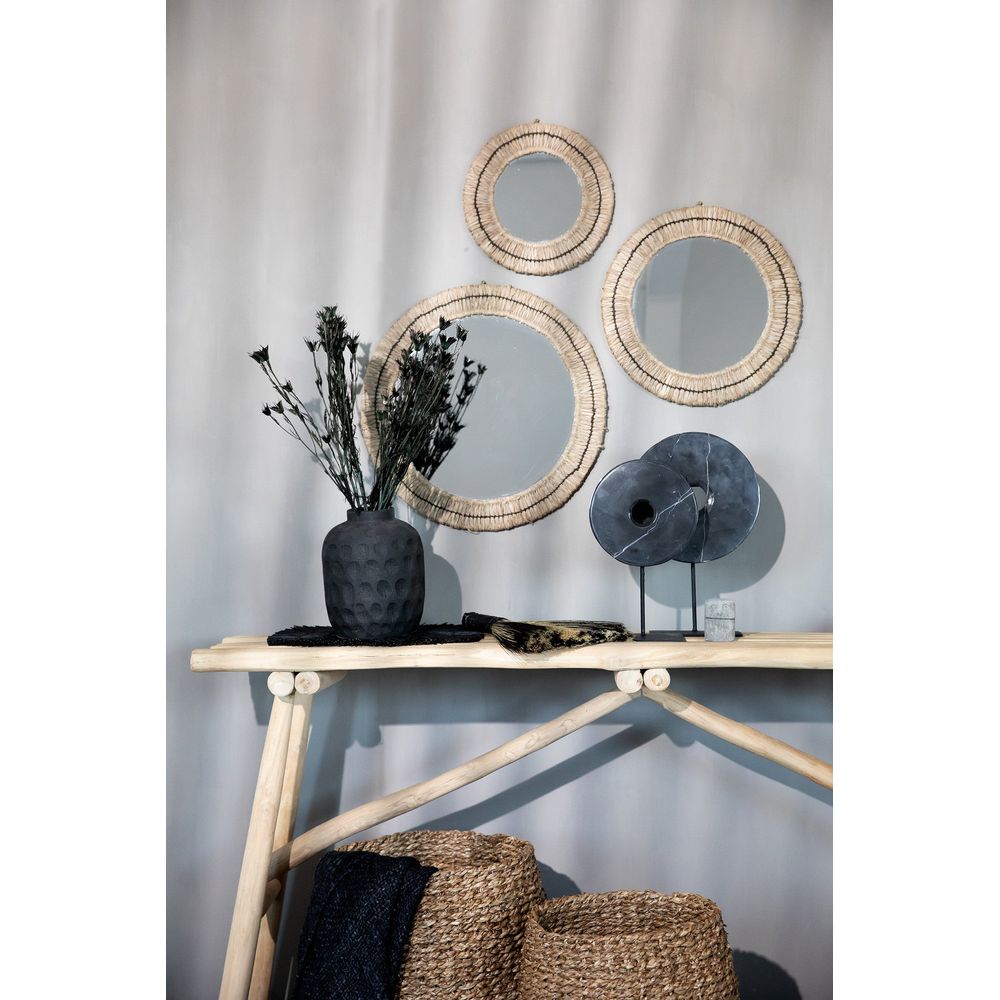 Bazar Bizarre El disco de mármol en la base-Negro-L