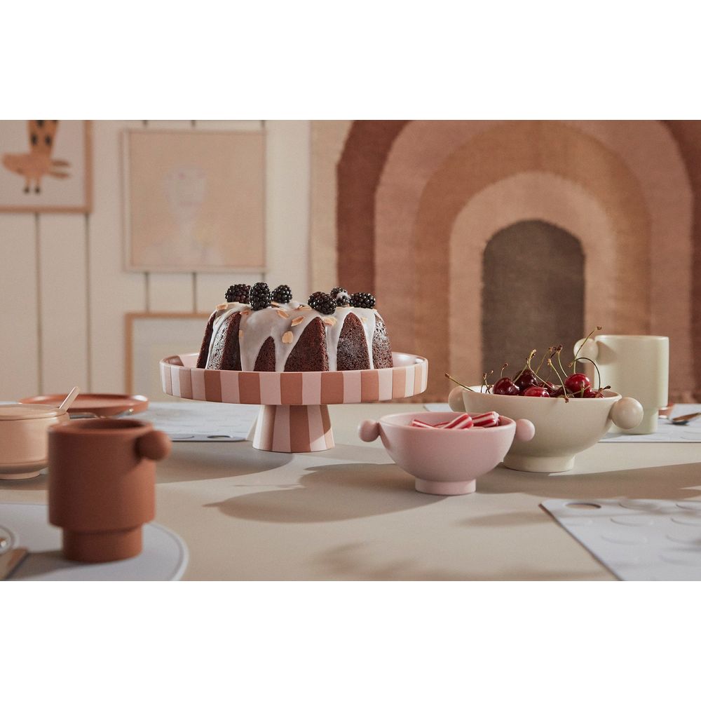 Plateau Toppu OYOY LIVING-Grand-Caramel/Rose