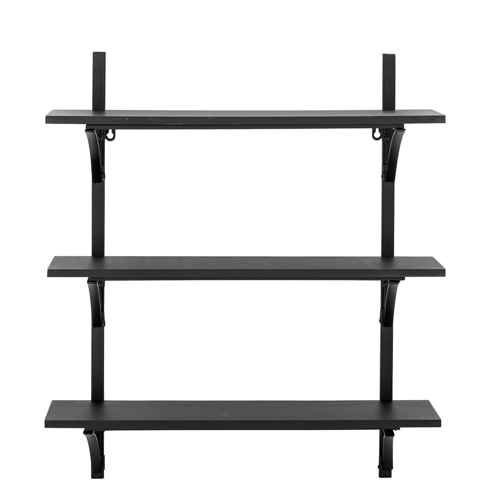 Kreative Sammlung Ewald Regal, Schwarz, MDF