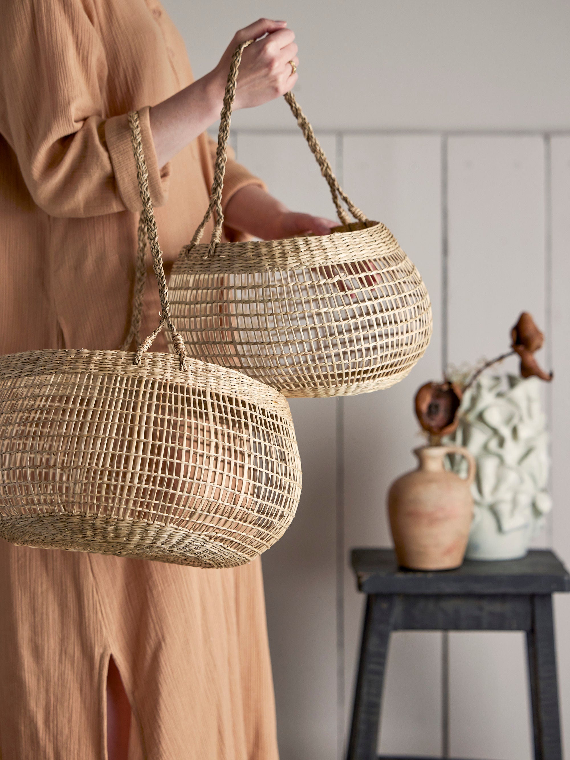 Bloomingville Gianni Korb, Natur, Seegras