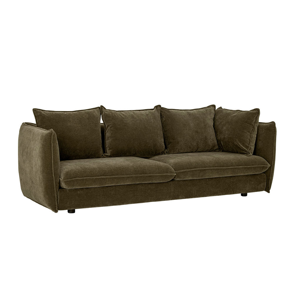 Blooming ville Austin Sofa, grün, recyceltes Polyester