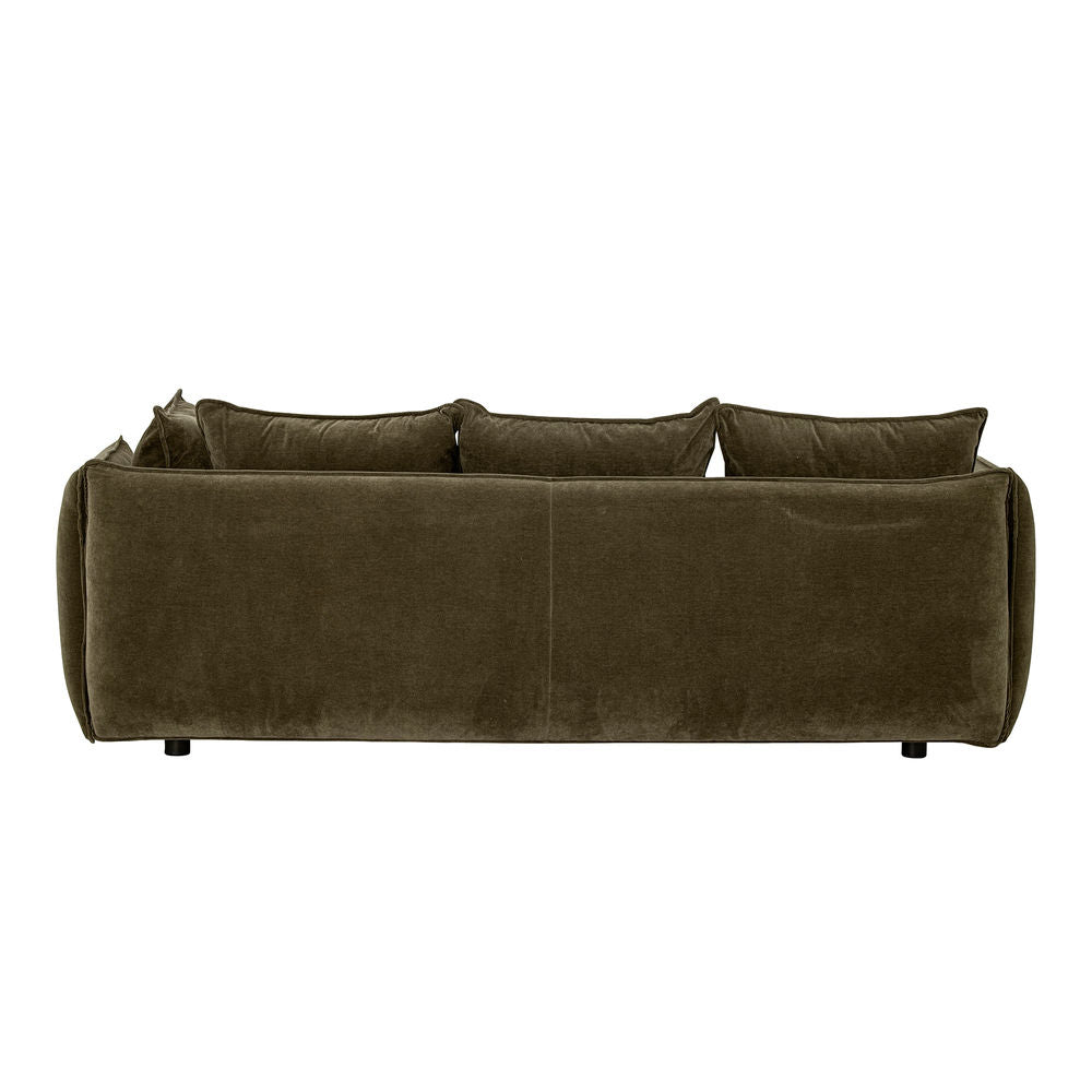 Blooming ville Austin Sofa, grün, recyceltes Polyester