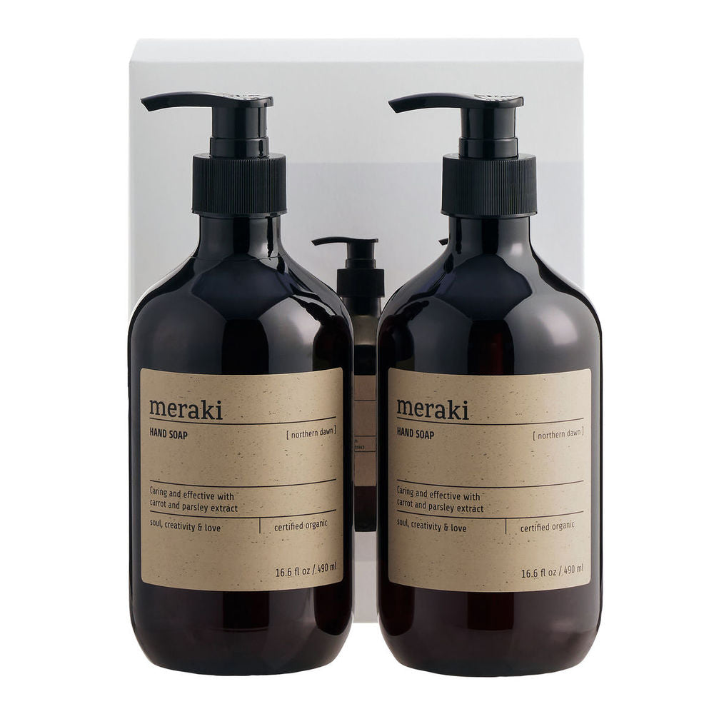 Meraki Cadeaubox, Simple hand set - Northern Dawn hand soap, Wit