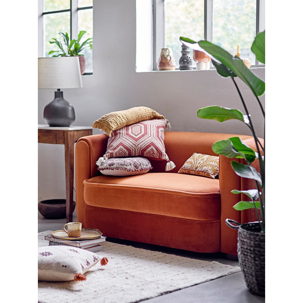 Creative Collection Malala Sofa, Braun, Polyester