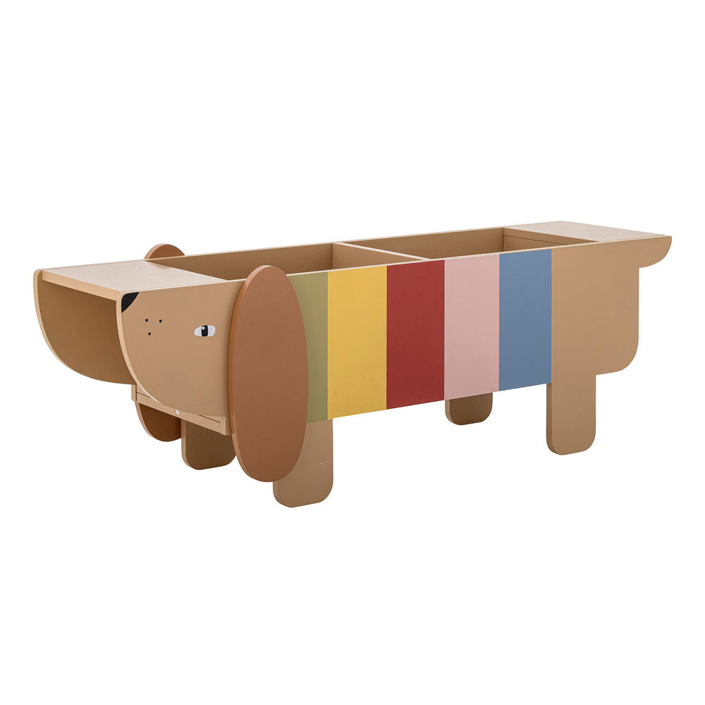 Bloomingville MINI Charlie boekenstandaard, Bruin, MDF