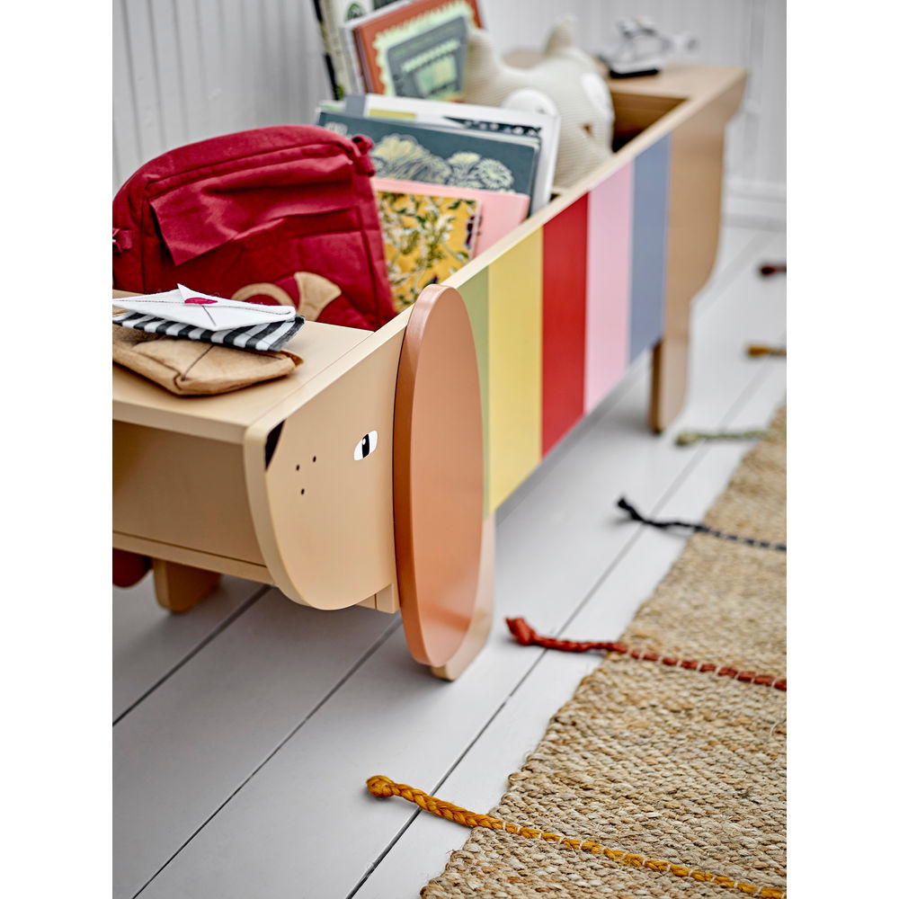Bloomingville MINI Charlie boekenstandaard, Bruin, MDF