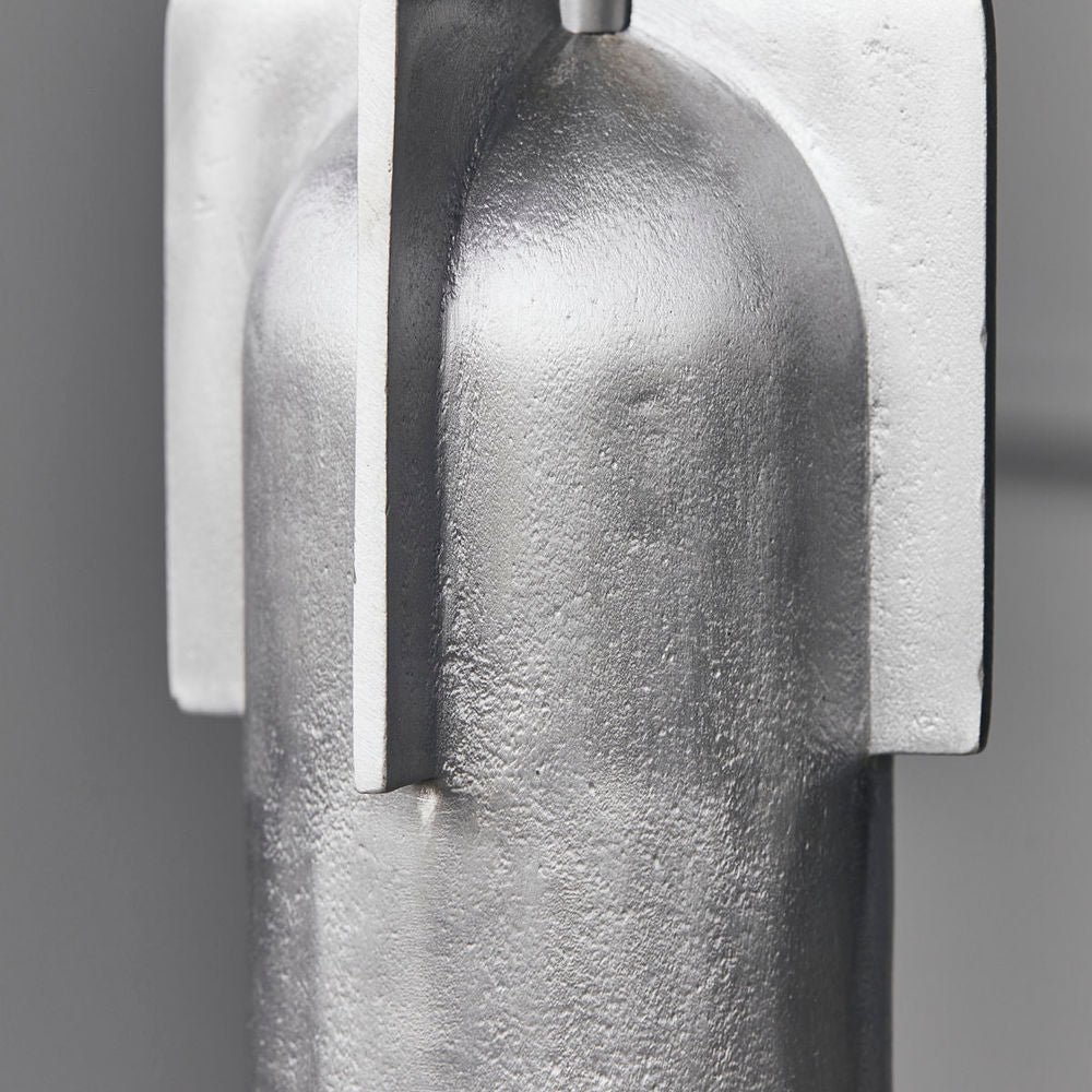 House Doctor Lamp, Akola, Geborsteld zilver