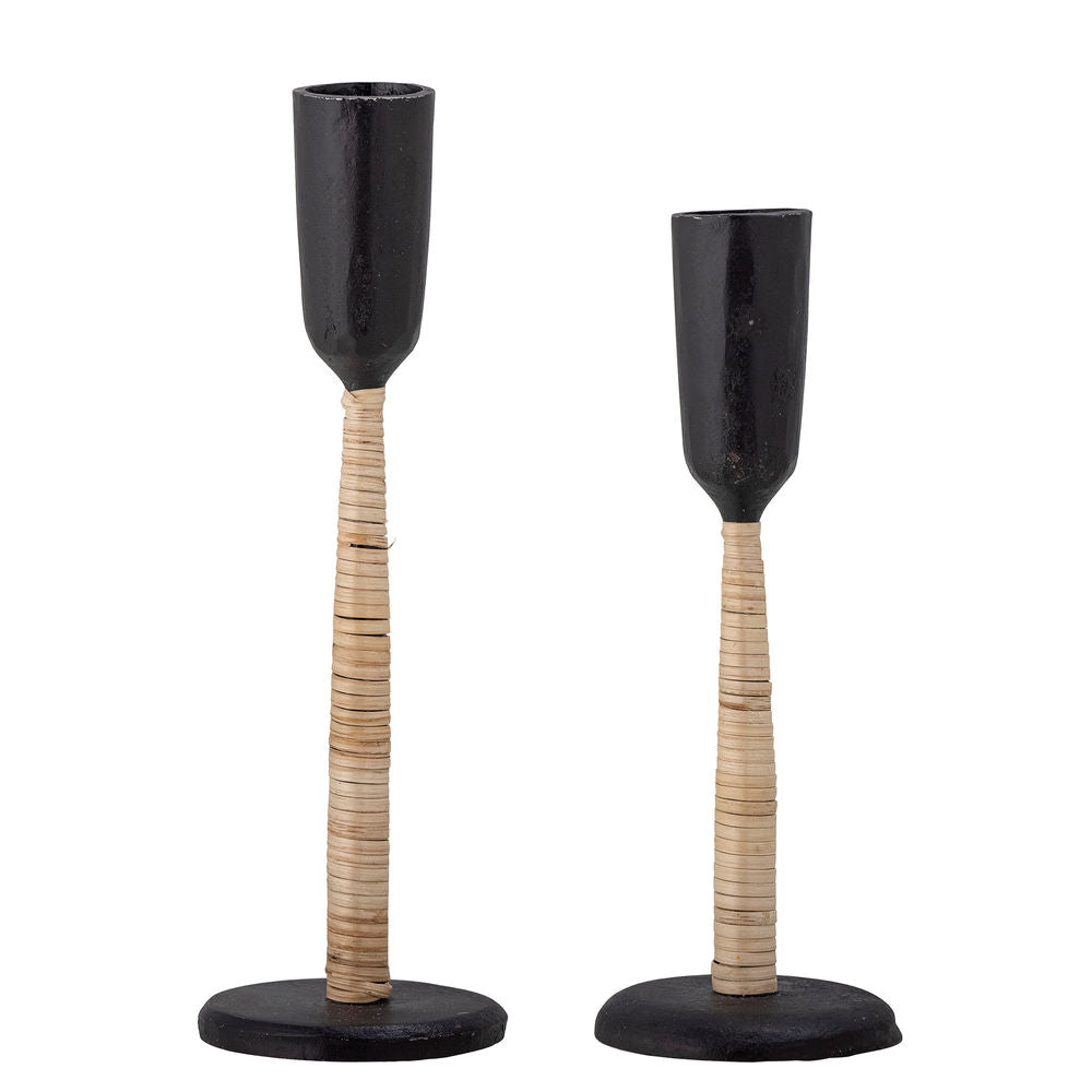 Bloomingville Candelero Kesha, Negro, Metal