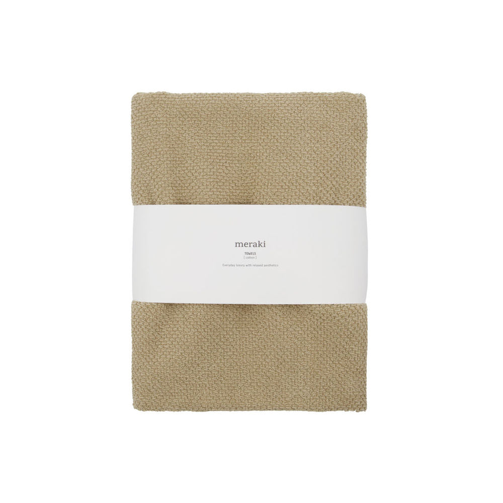 Meraki Handtuch, Solid, Safari