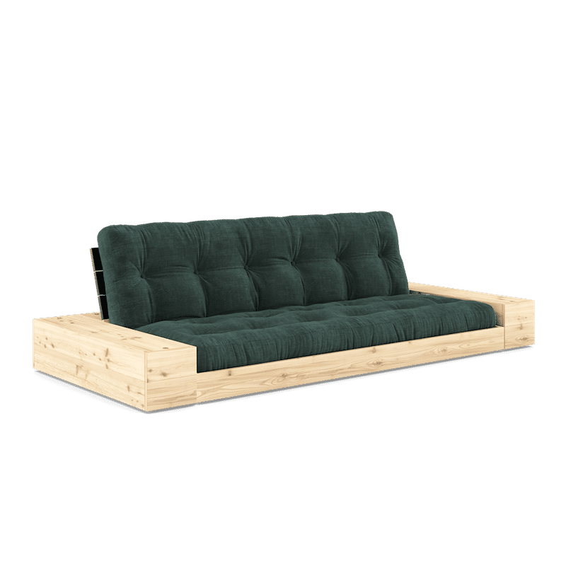 Karup Design BASE NEGRO NOCHE LACADO W. 2 LADOS BRILLANTE W. 5-BAJA COLCHÓN MEZCLADO ALGABAS