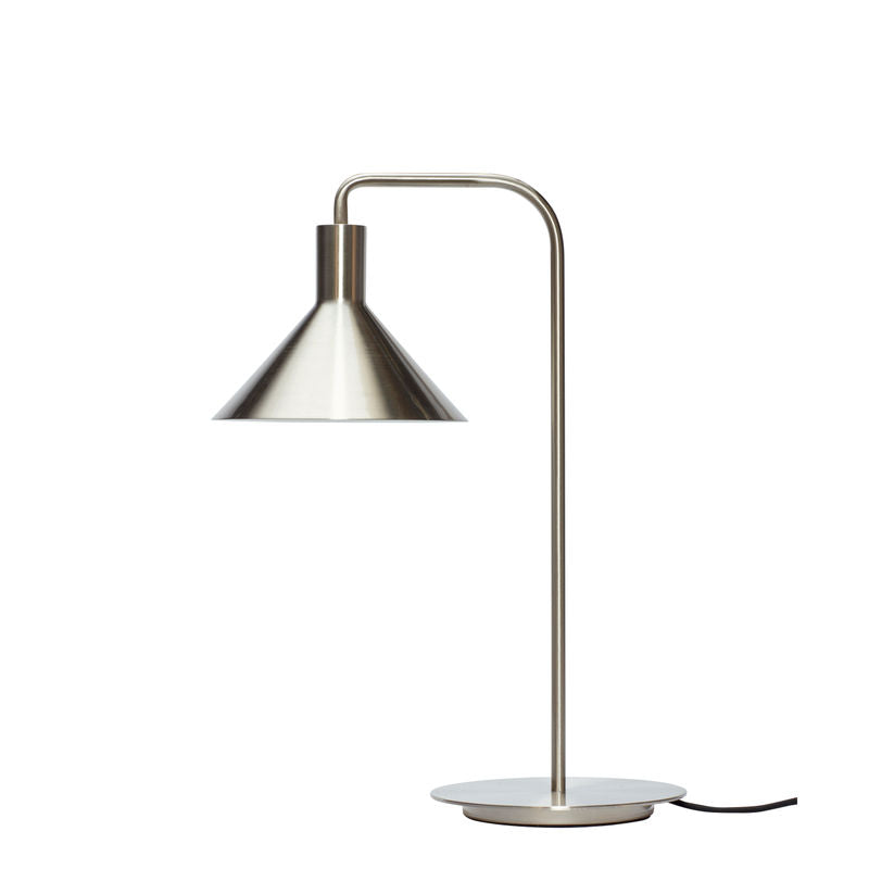 Hübsch Solo Tisch lampe Nickel