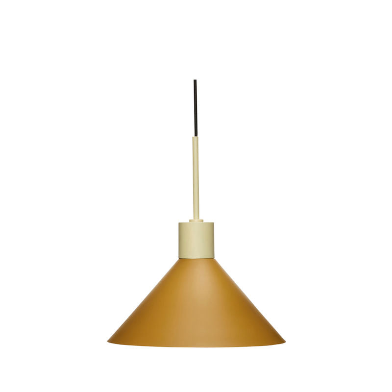 Hübsch Lampe Chalk Ambre