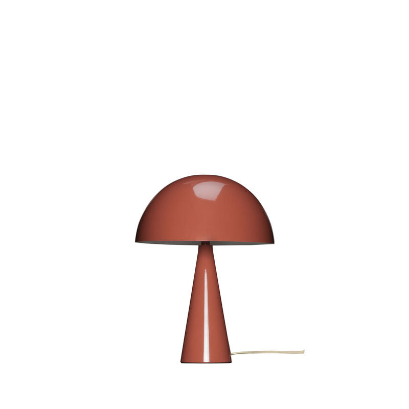 Hübsch Lámpara de Mesa Mushroom Mini Rojo