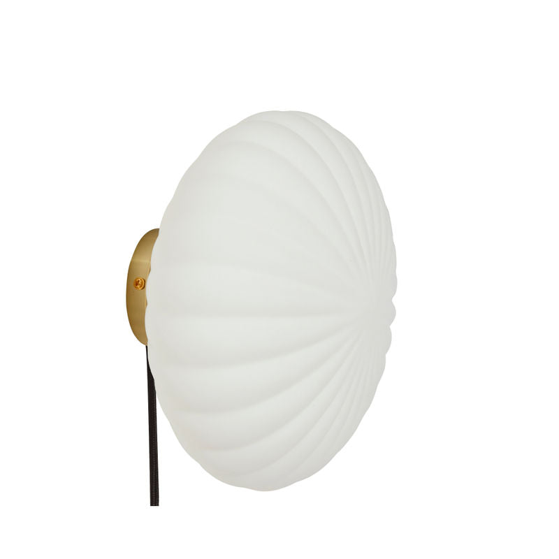 Hübsch Kumu Wandlamp Ø25 Wit