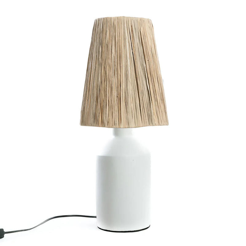 Bazarbizar-b2b Die Beduinen Tisch lampe-Weiß Natur