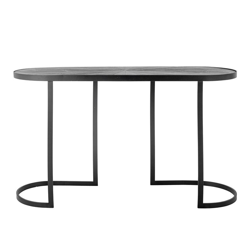 Bloomingville Carter Console Tafel, Zwart, Vurenhout