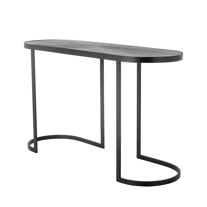 Table console Carter de Bloomingville, Noir, Bois de pin