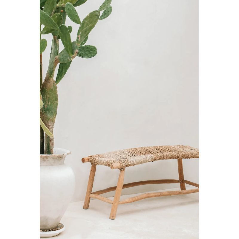 Bazaar Bizar Le banc Porto Seagrass-Naturel-L