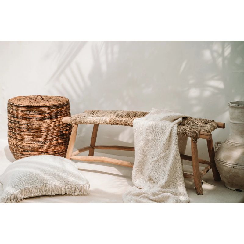 Bazaar Bizar Le banc Porto Seagrass-Naturel-L