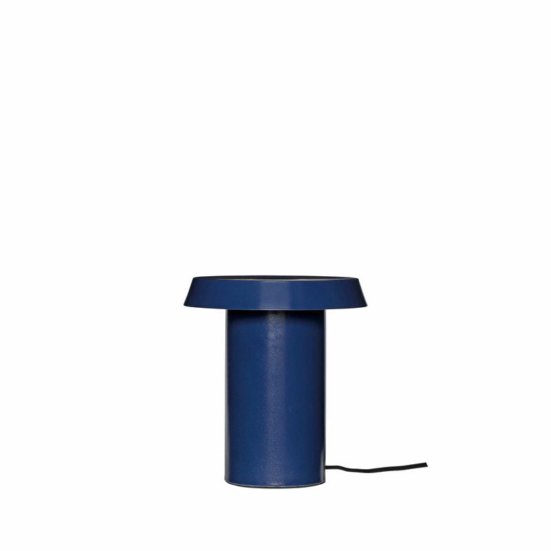 Hübsch Keen Lampe de table Bleu foncé