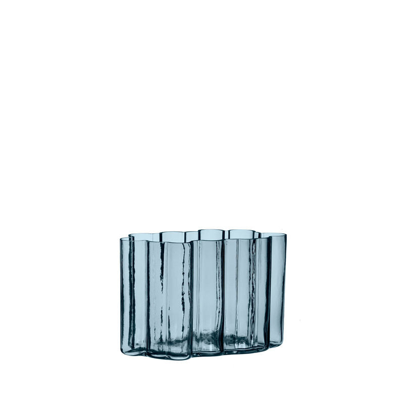 Hübsch Bernstein Vase Blau