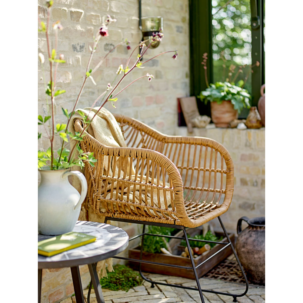 Blooming ville Collin Stuhl, Natur, Poly rattan