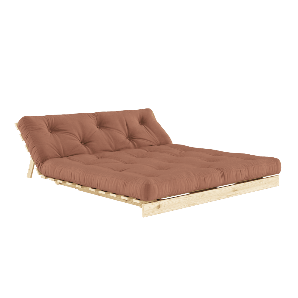 Karup Design ROOTS RAW 160 X 200 W. ROOTS MATTRESS CLAY BROWN