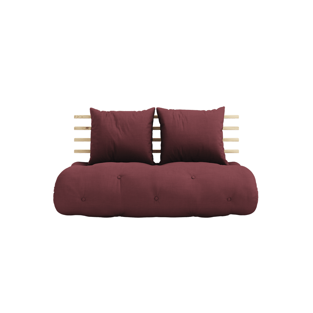 Karup Design SHIN SANO CLAIR LAQUE W. SHIN SANO ENSEMBLE DE MATELAS BORDEAUX